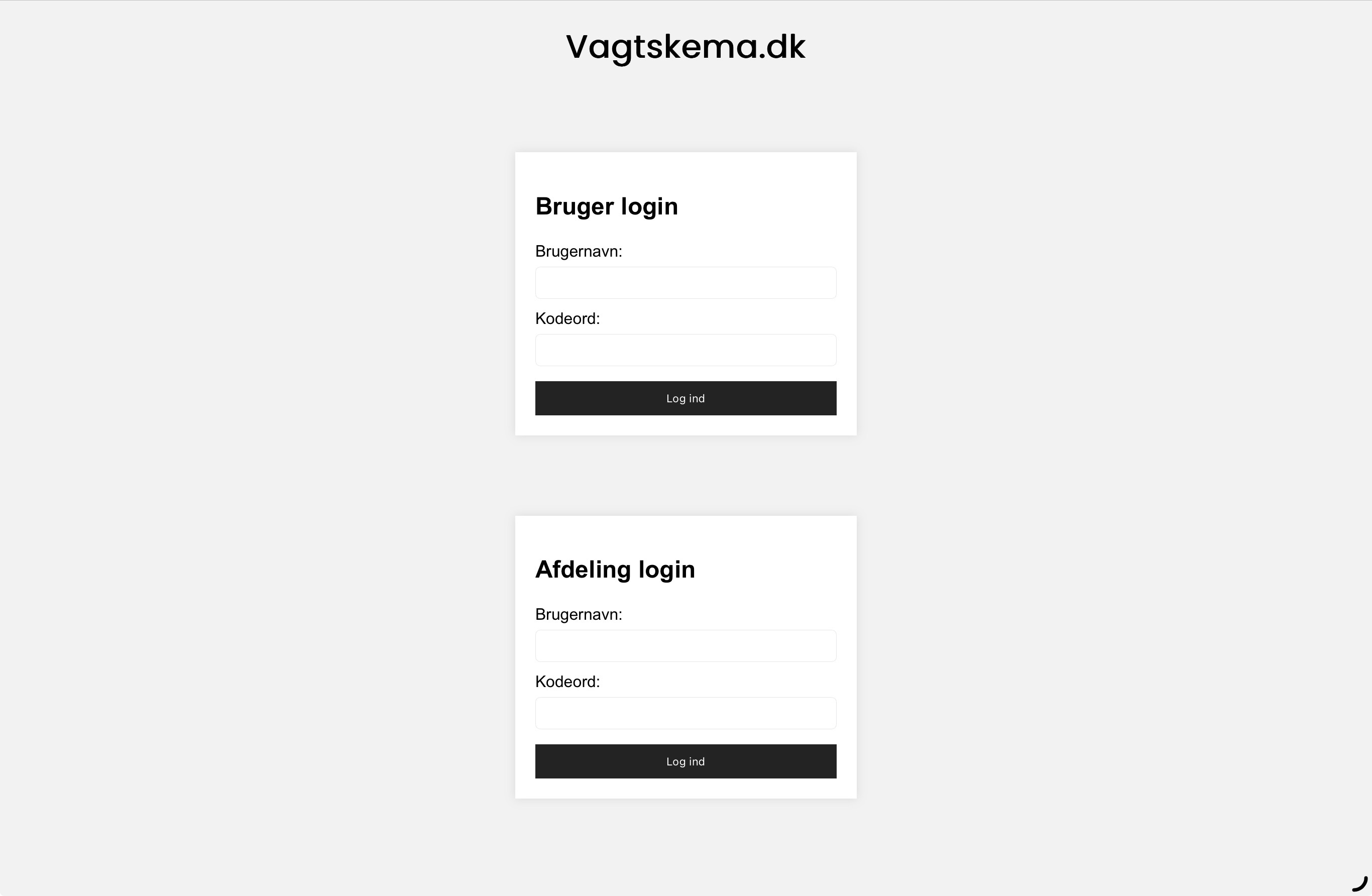 VagtSkema.dk